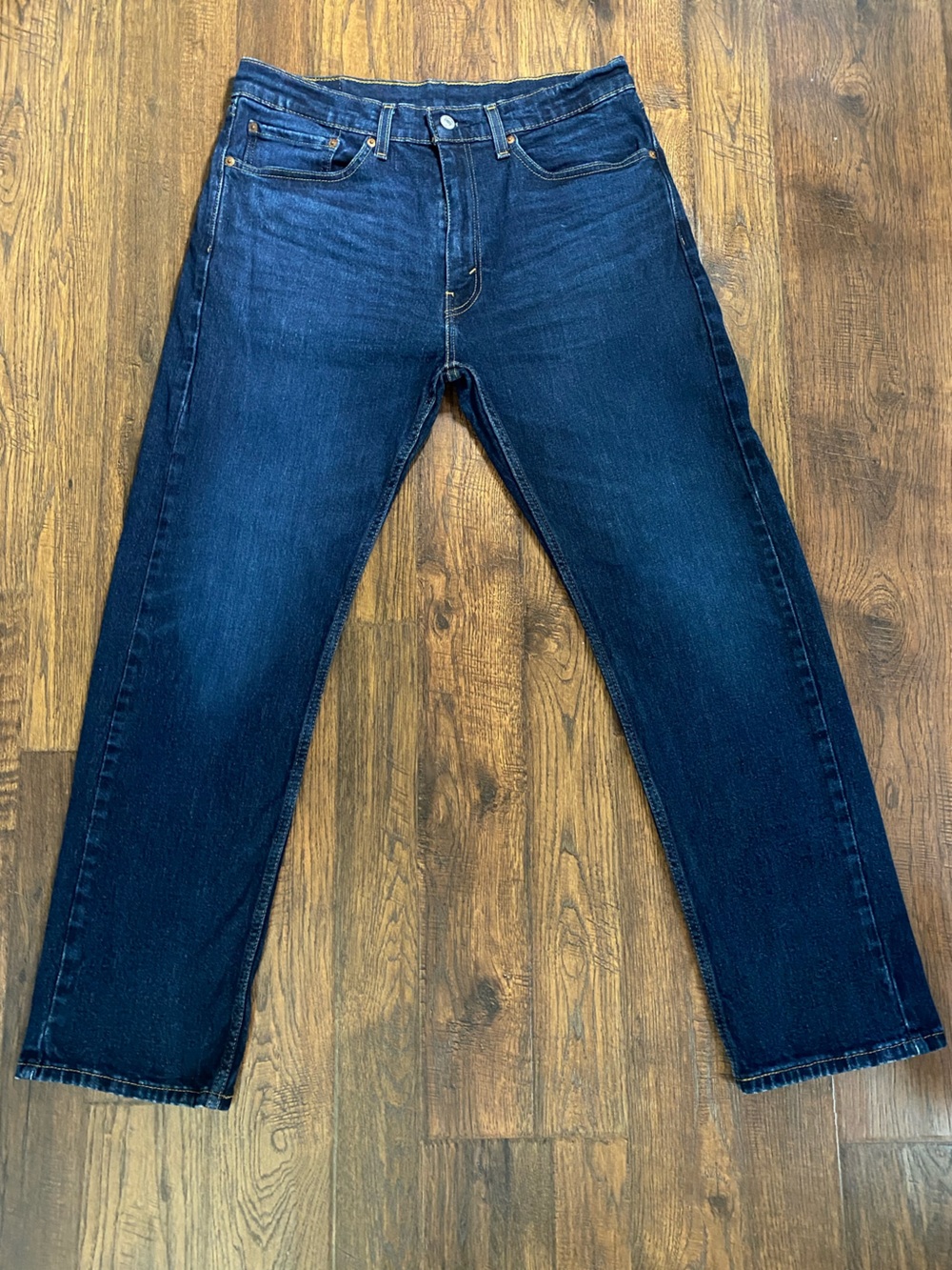 Levi’s Dark Blue Straight-Leg Jeans